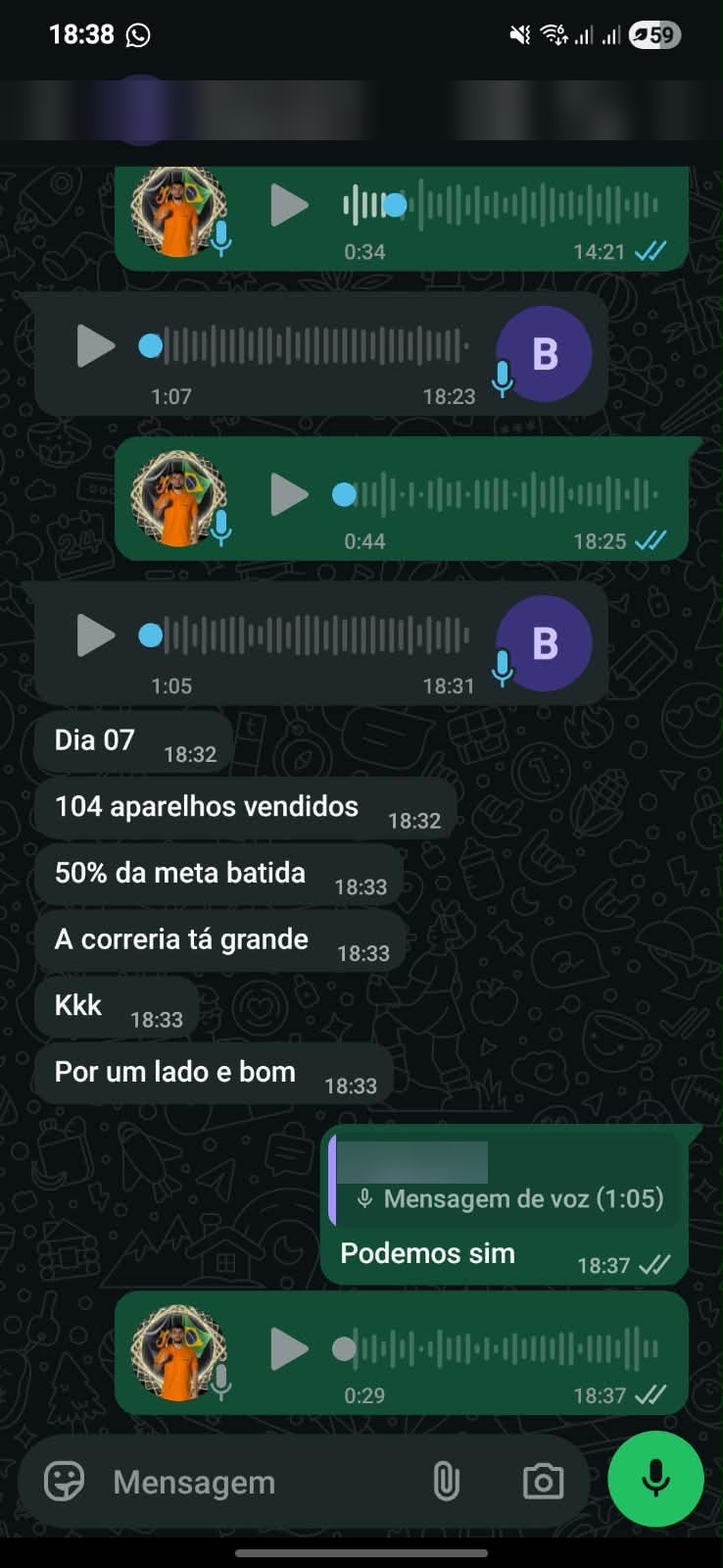 Resultado de uma loja cliente — print 11